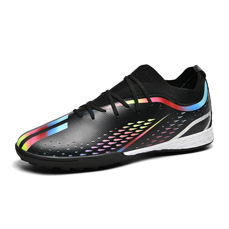 Cross-border World Cup Football Shoes Competition Shoes Long Spikes Football Men's Low-top Leather Foot Sports Shoes