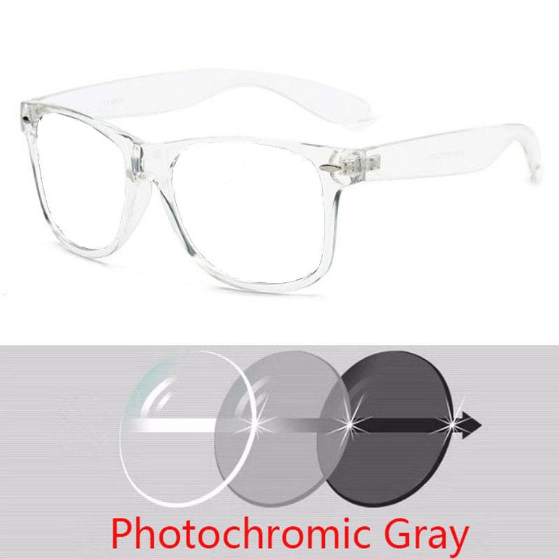Vintage Rivets Glasses Men Women Square Prescription Eyewear 0 -0.5 -0.75 -1.0 -2.0 To -6.0