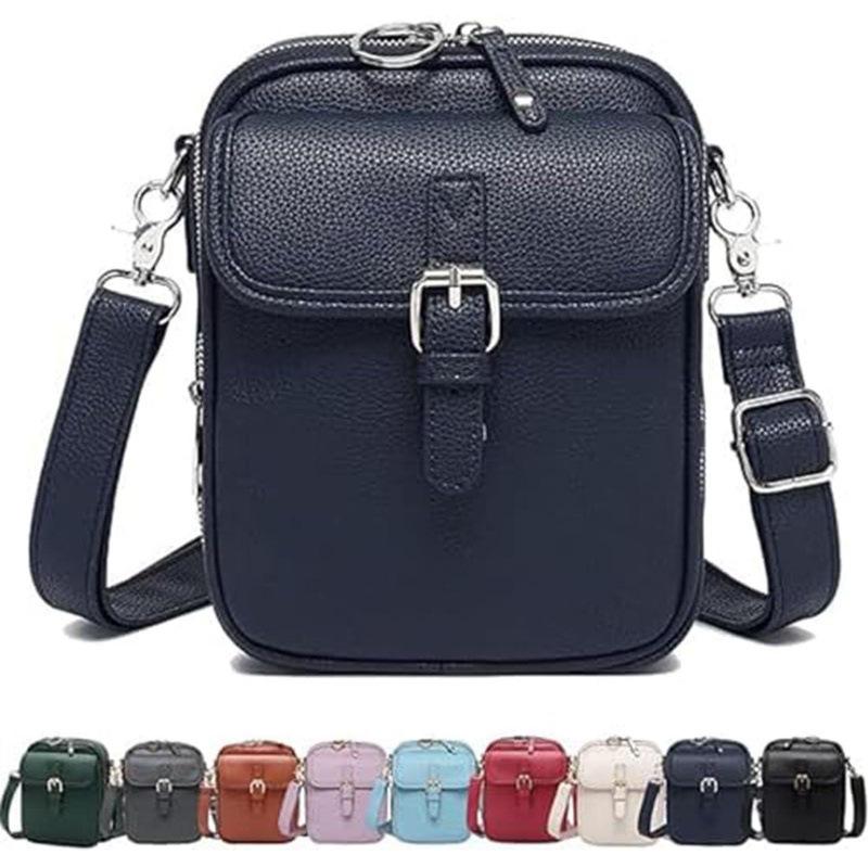 Retro Buckle Unisex Crossbody Messenger Bag 16x7x20 cm 2155₽
