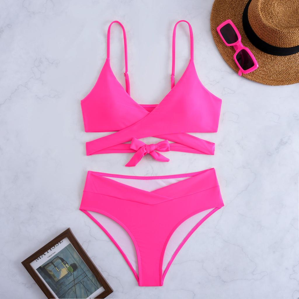 Women's  Split  Bikini Swimsuit Sport Swimsuit