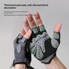 1Pair Gym Gloves Fitness Weight Lifting Body Building Training Sports Gloves Workout Half Finger Hand Protector For Men Women