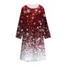Bathrobe For Men And Women Christmas Printed Flannel Bathrobe Absorbent Quick-drying Cotton Nightgown
