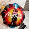 Christmas Gift Halloween Theme Bear Truck Coca Cola umbrella is suitable for all seasons, including home travel and outdoor activities Y19