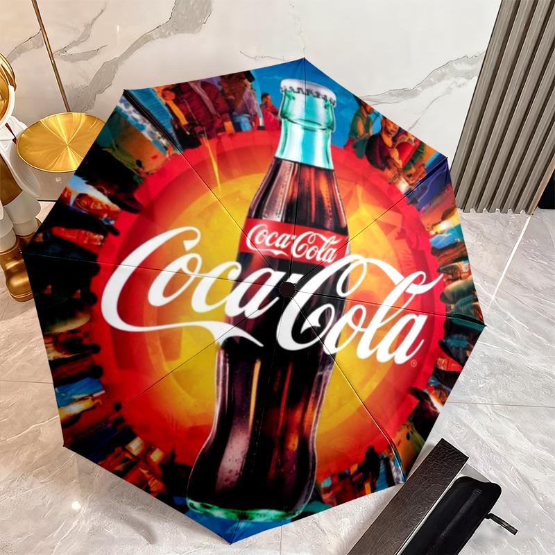 Christmas Gift Halloween Theme Bear Truck Coca Cola umbrella is suitable for all seasons, including home travel and outdoor activities Y19
