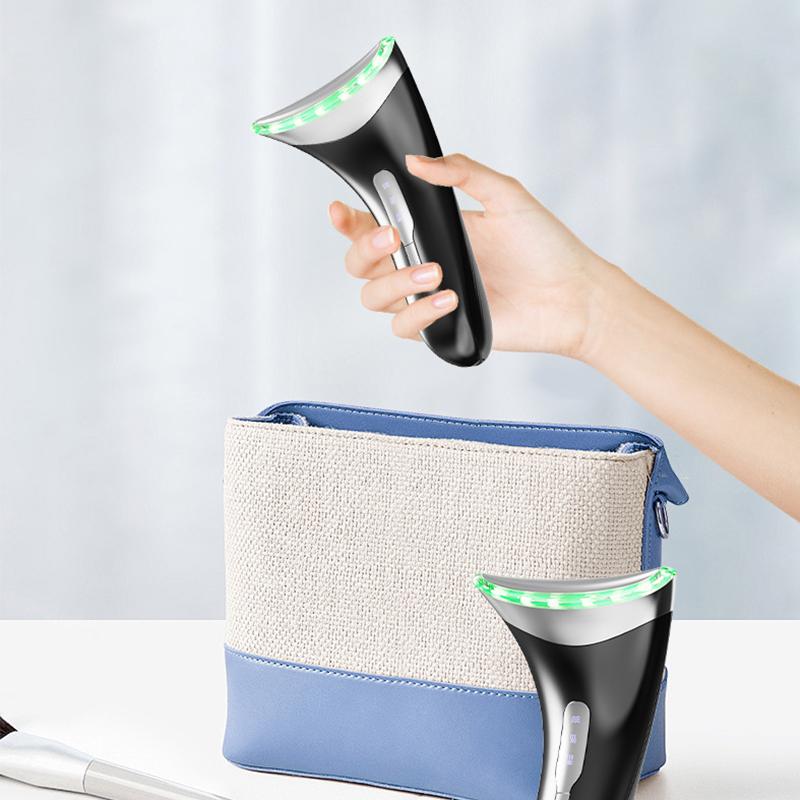 EMS Microcurrent Facial Roller, Electric Vibration Lifting Device for Neck Line & Anti-Wrinkle, Home Use Anti-Aging Tool
