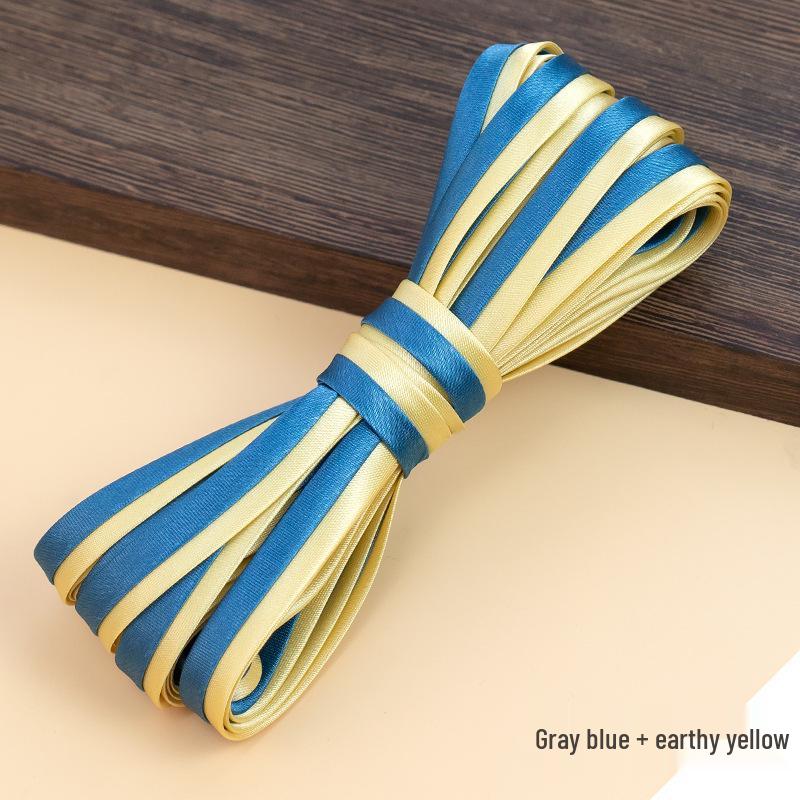 Hengmeihe Cheongsam Saténové lemování - 1 cm Pásky lemování v barvě pro oděvní doplňky