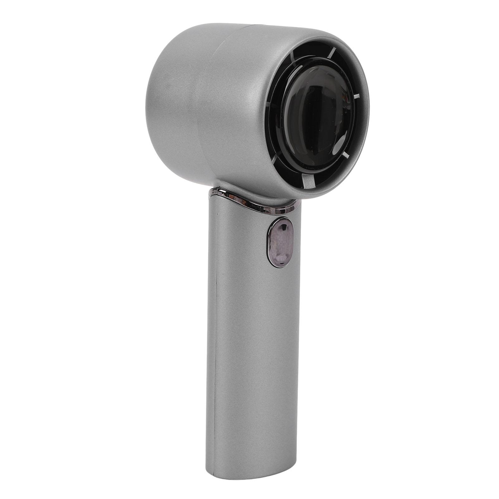 

Ручной портативный турбовентилятор с зарядкой от USB, 120 передач, мощный портативный мини-вентилятор со скоростью вращения 15000 об/мин для