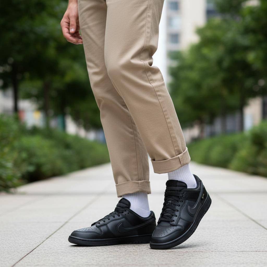 Nike Dunk Low GORE-TEX Triple Black Ανδρικά Αθλητικά Παπούτσια HQ2053-001