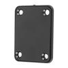 Electric Guitar Neck Plate Metal Guitar Neck Reinforcing Protective Board for Replacement Black