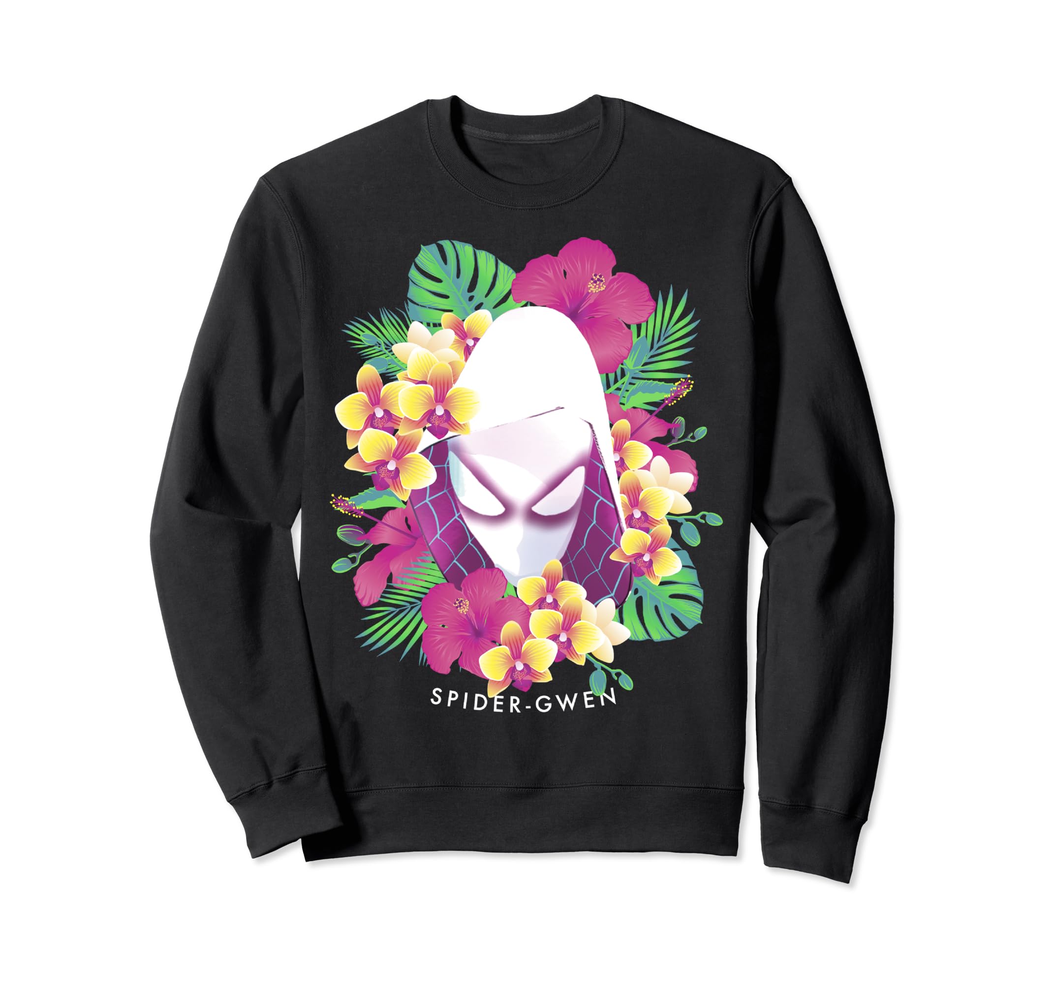 Толстовка Marvel Человек-паук Гвен-паук Тропический портрет
