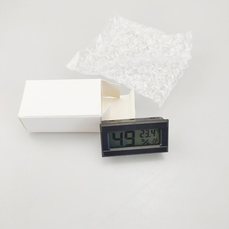 Indoor Digital Thermometers Hygrometer Temperature Gauge For Home Office Car With Memory Function And Easy Mounted Design