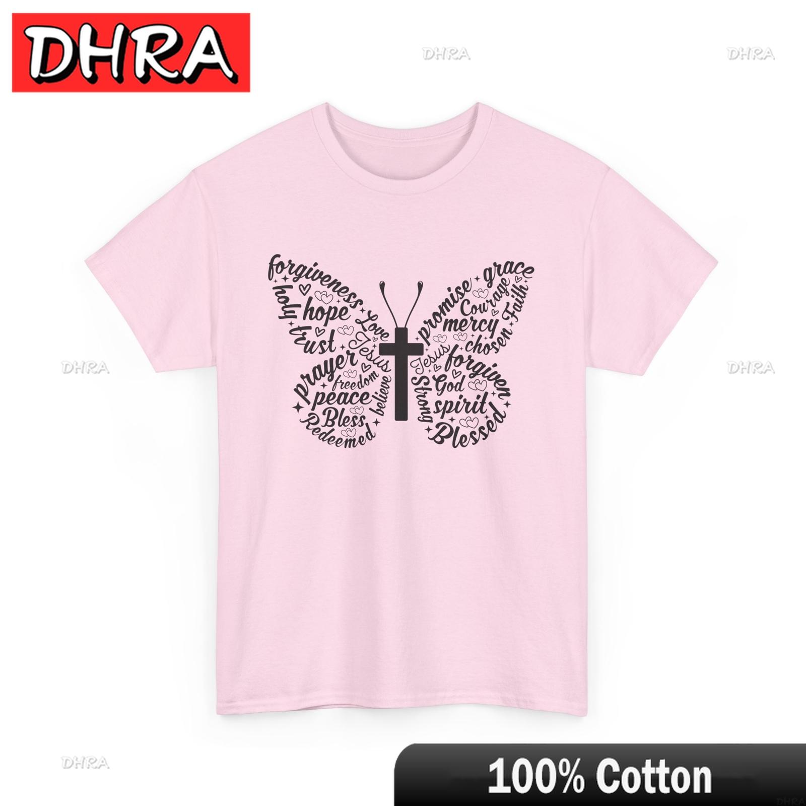 Yeshua TShirt Jesus Christian Butterfly Shirt Religious Christian Shirt Retro Retro Tshirts Chic Urban Teen Tee Holiday Style S
