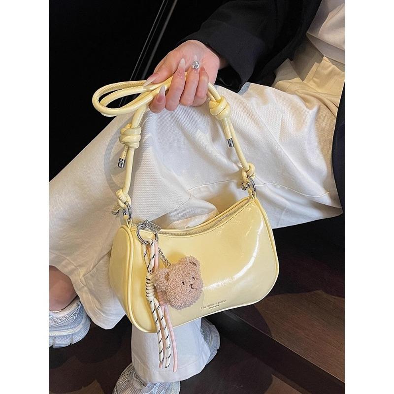 High-end small bag women's summer new fashion niche design messenger bag women's shoulder armpit bag