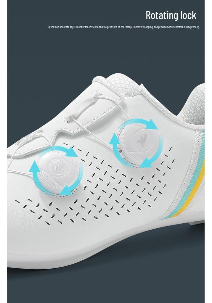 Unisex SPD Cycling Shoes for Road & Mountain Biking - Hard Sole