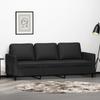 VidaXL 3-Seater Sofa, Seat with Padded Armrests and Backrest, Living Room Furniture, Modern, 359338