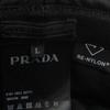 Excellent PRADA Hat Re-Nylon Triangle Logo Triangle Plate Bucket Black L 2HC350 Used