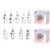 New POP MART Skullpanda Sound Collection Cell Phone Chain Mystery Boxes Single Blind Box/whole Box 9 Pcs PPMT-2406-0099