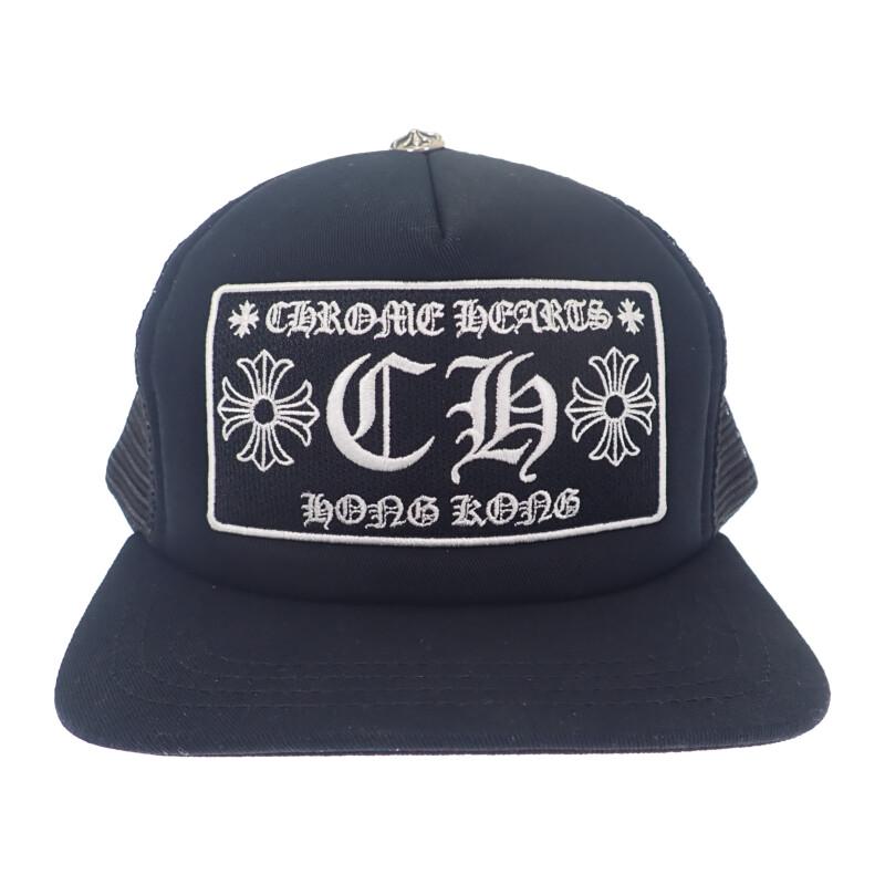 CHROME HEARTS Caps svart bomull/polyester herre