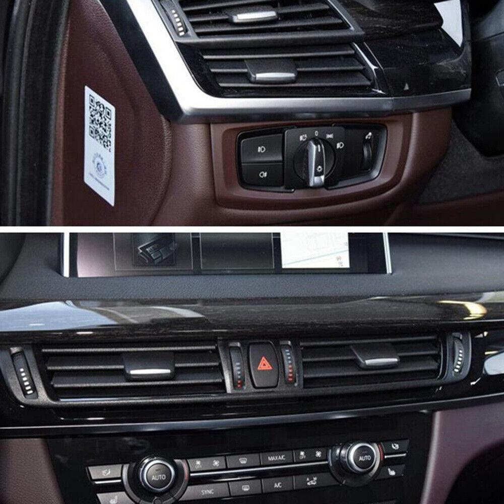 6Pc/set A/C Air Vent Outlet Tab Clip Trim Repair for BMW X5 F15 X6 F16 2014-2018
