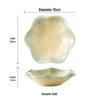 Japanese Lotus Leaf Soy Sauce & Vinegar Seasoning Dish - Small Underglaze Plate for Hot Pot & Barbecue