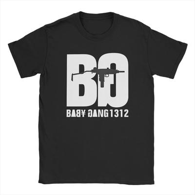 Rapper Baby Gang T-Shirt Strand Trend T-Shirts Herren Damen Reine Baumwolle Rundhals 3XL Kleidung Kurzärmelig Streetwear Männliches T-Shirt