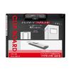 Lihit Lab A4 Landscape Magnetic Clipboard with Pen Holder Black A987UM-24