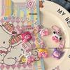 Cute Kirby Keychain - Funny Cartoon Star Backpack Pendant for Best Friends