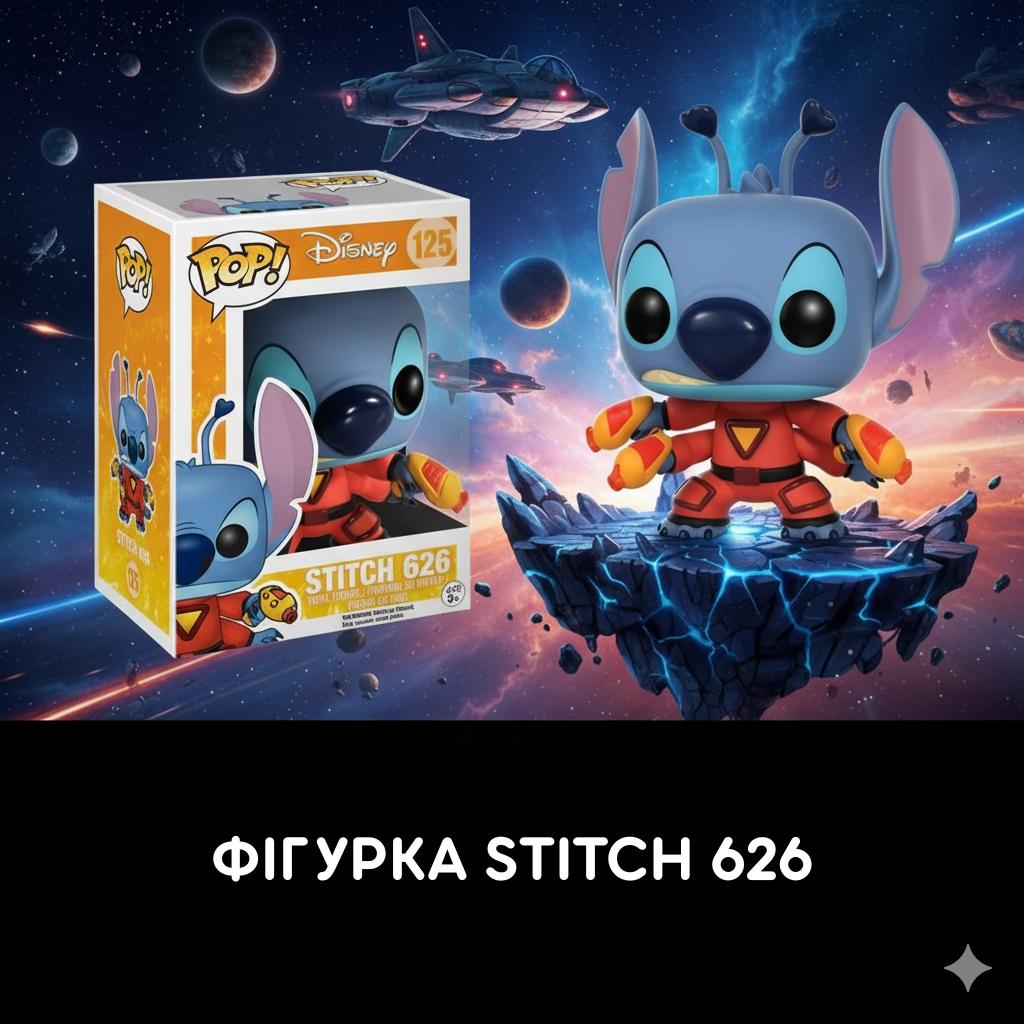 

Ліло та Стіч фігурка Funko POP Disney Lilo & Stitch Stitch 626 дитяча ігрова фігурка №125 10 червоний