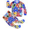Long-Sleeved Animated Cartoon Digital Printing Clothing, Children'S Long-Sleeved Loungewear Set 7730