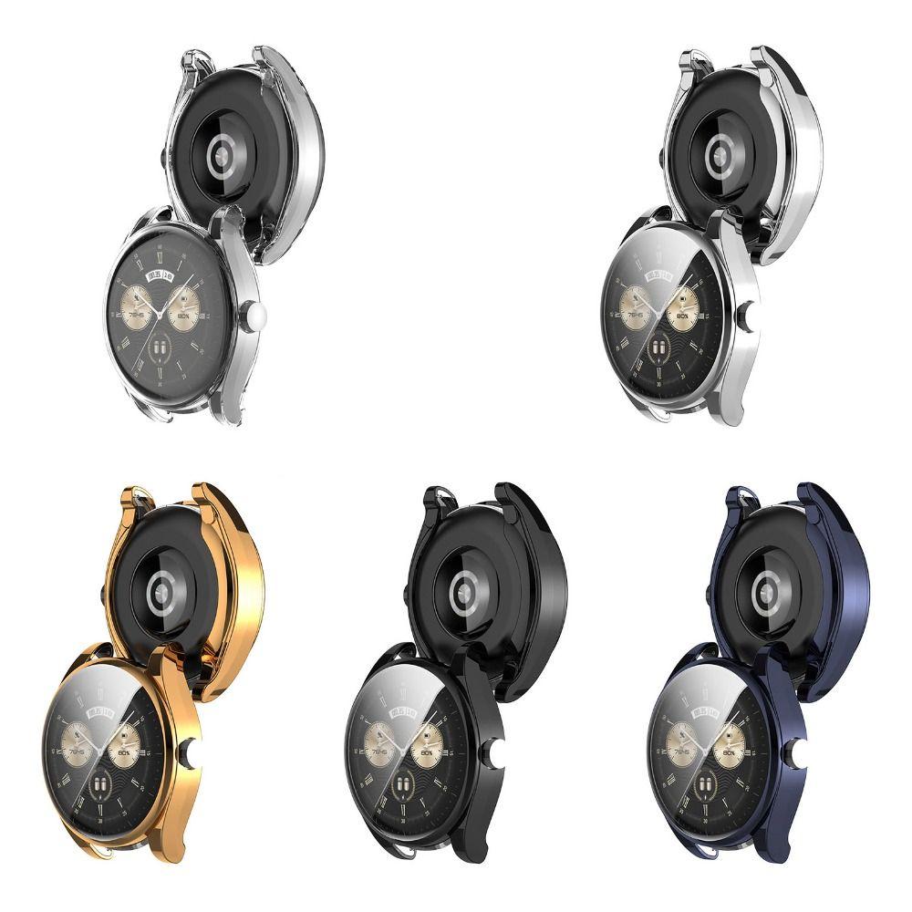 

Soft Smart Watch Full Plating TPU Protective Case Cover Screen Protector