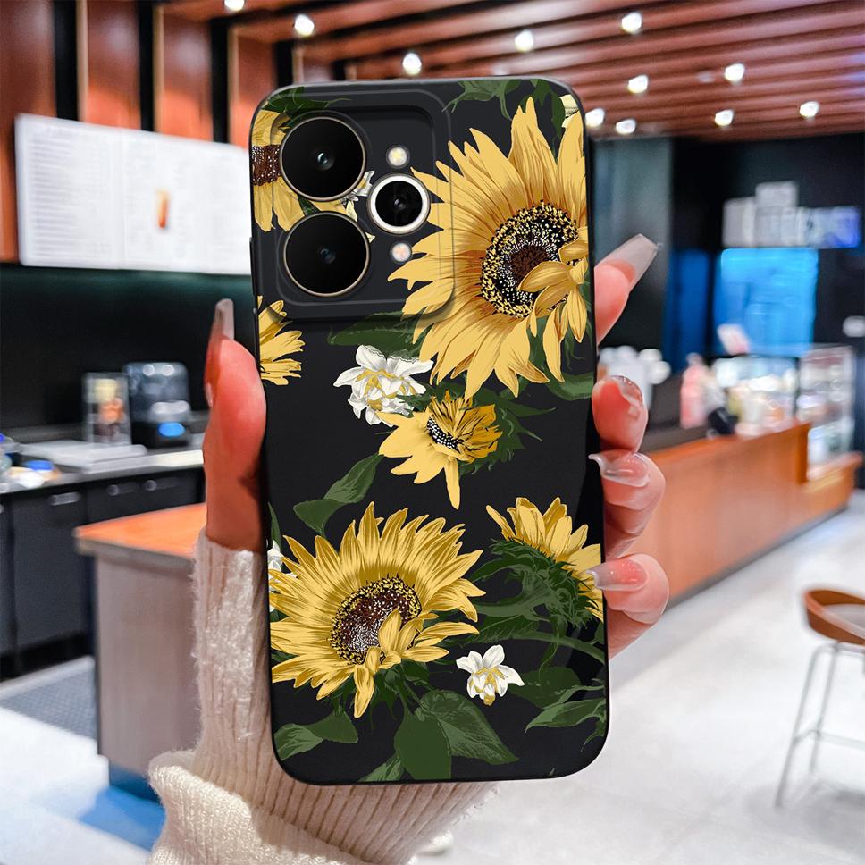 Pour Coque de Téléphone Realme 15 Pro 5G Jolis Motifs de Design Coque Souple en Silicone Liquide Pour Realme 15Pro Haute Qualité Pare-chocs Anti-Chute