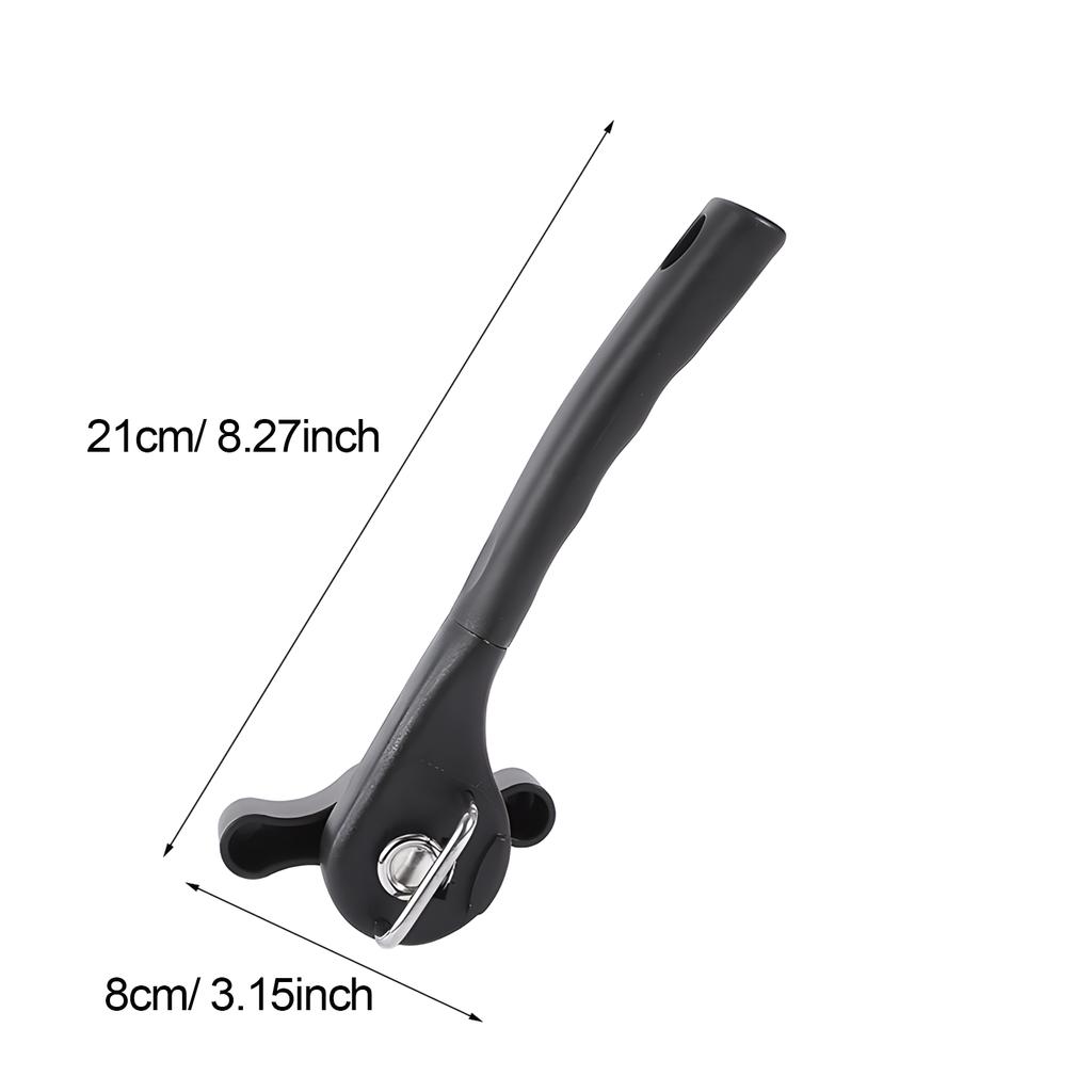 Can Opener Kitchen Accessories Professional Manual Stainless Steel Bottle Opener Safety Side Cutting Bottle Opener Household Too