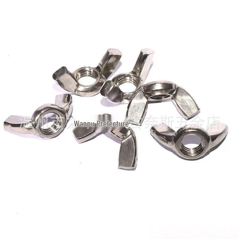 304/201 Stainless Steel Wing Nut Butterfly Horn Cap Screw M3-M12