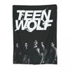 Film Teen Wolf Decken Weiche Warme Flanell Überwurfdecke Bettwäsche für Bett Wohnzimmer Picknick Reise Zuhause Sofa