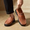 2025 Men's Large Size Outdoor Martin Leather Boots - Casual Short Style