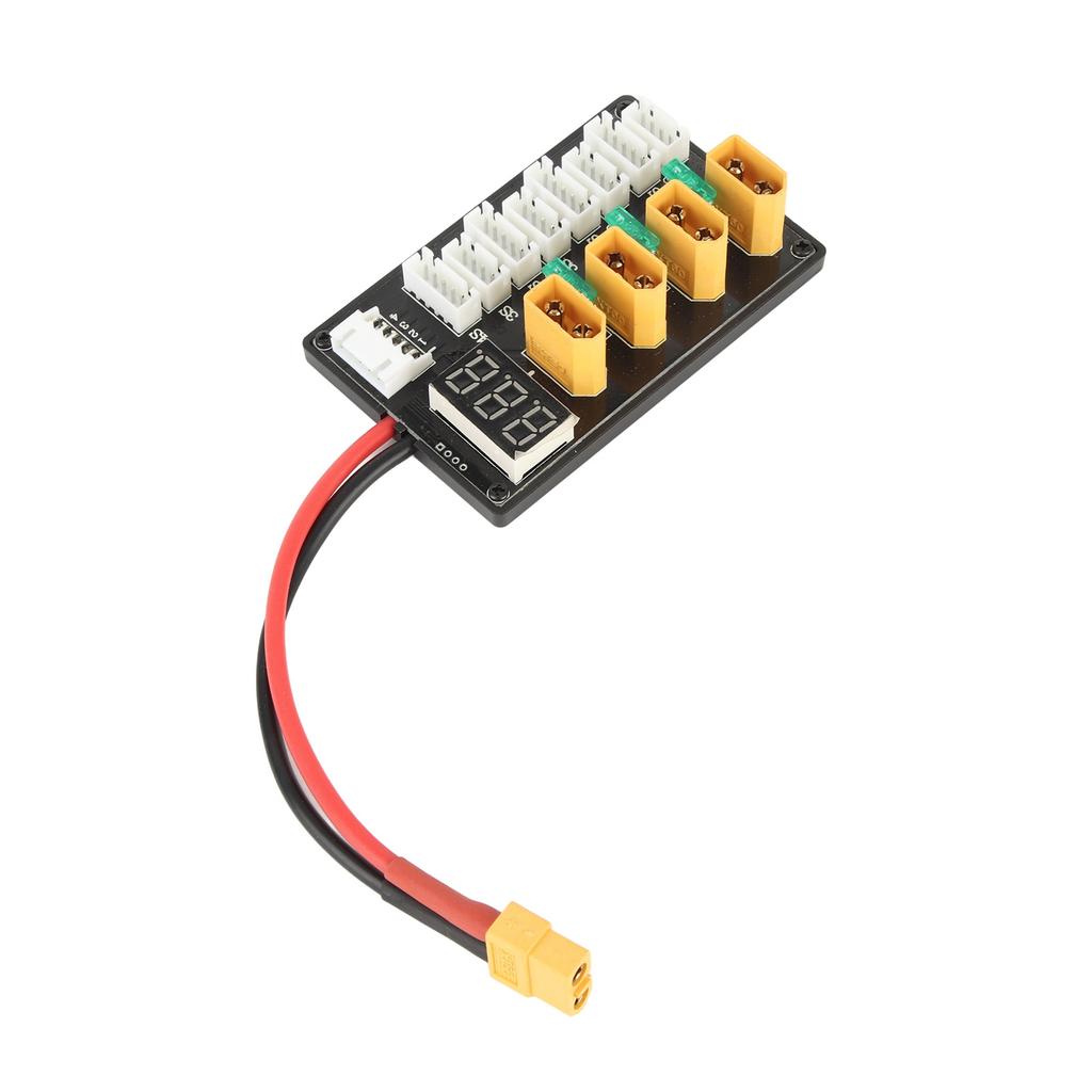 Xt60 Mini Parallel Charging Board with 15A Fuse Universal 3S 4S Battery Charging Plate for B6 B6AC