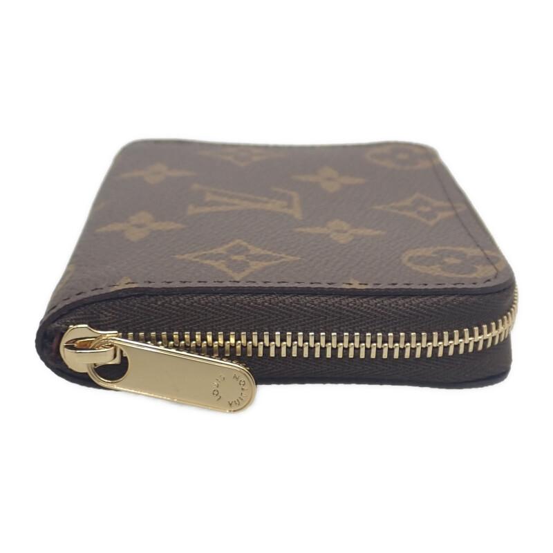 Louis Vuitton M60067 Coin Case Brown Monogram Canvas Women
