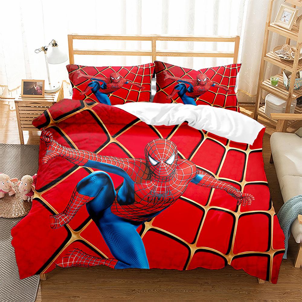 Three-Piece 3D Digital Printing Bedding Kit