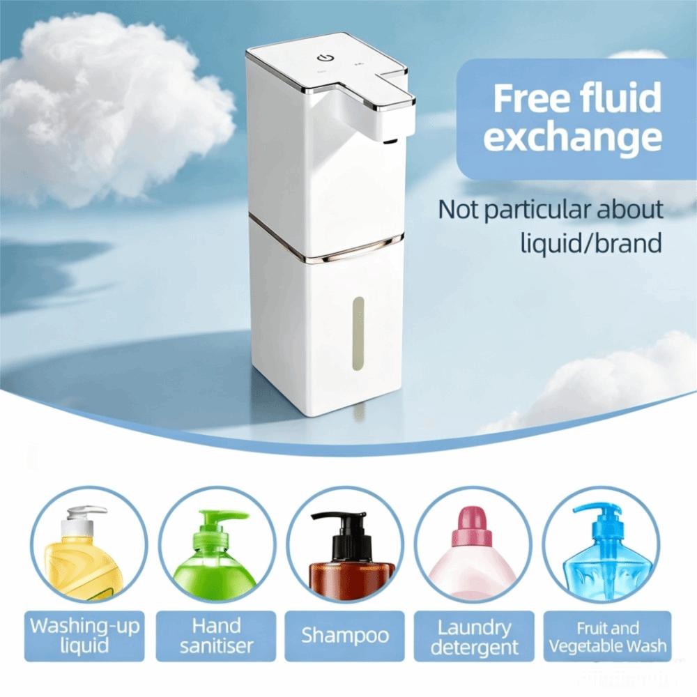 USB Rechargeable Hand Sanitizer Dispenser Liquid/Foam Hand Cleaning Washing Machine Household