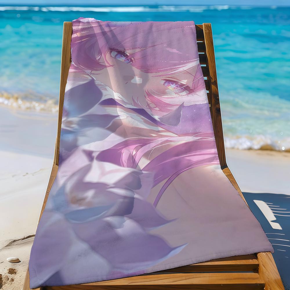

Cyrene Game Honkai Star Rail Towel Sports Quick Dry Travel Camping Gear Sandproof Soft Light Large Beach Towel W30*H60(CM)