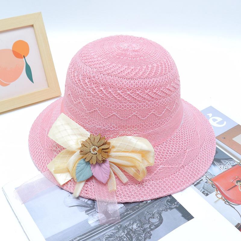 New Straw Hat Women's Outdoor Sunshade Sunscreen Hat Big Brim Trendy Vacation Beach Hat Breathable Cool Hat