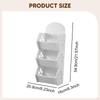 Bathroom Wall Shelf Kitchen Spice Multifunctional Ventilated Mount Organizer Storage Bin