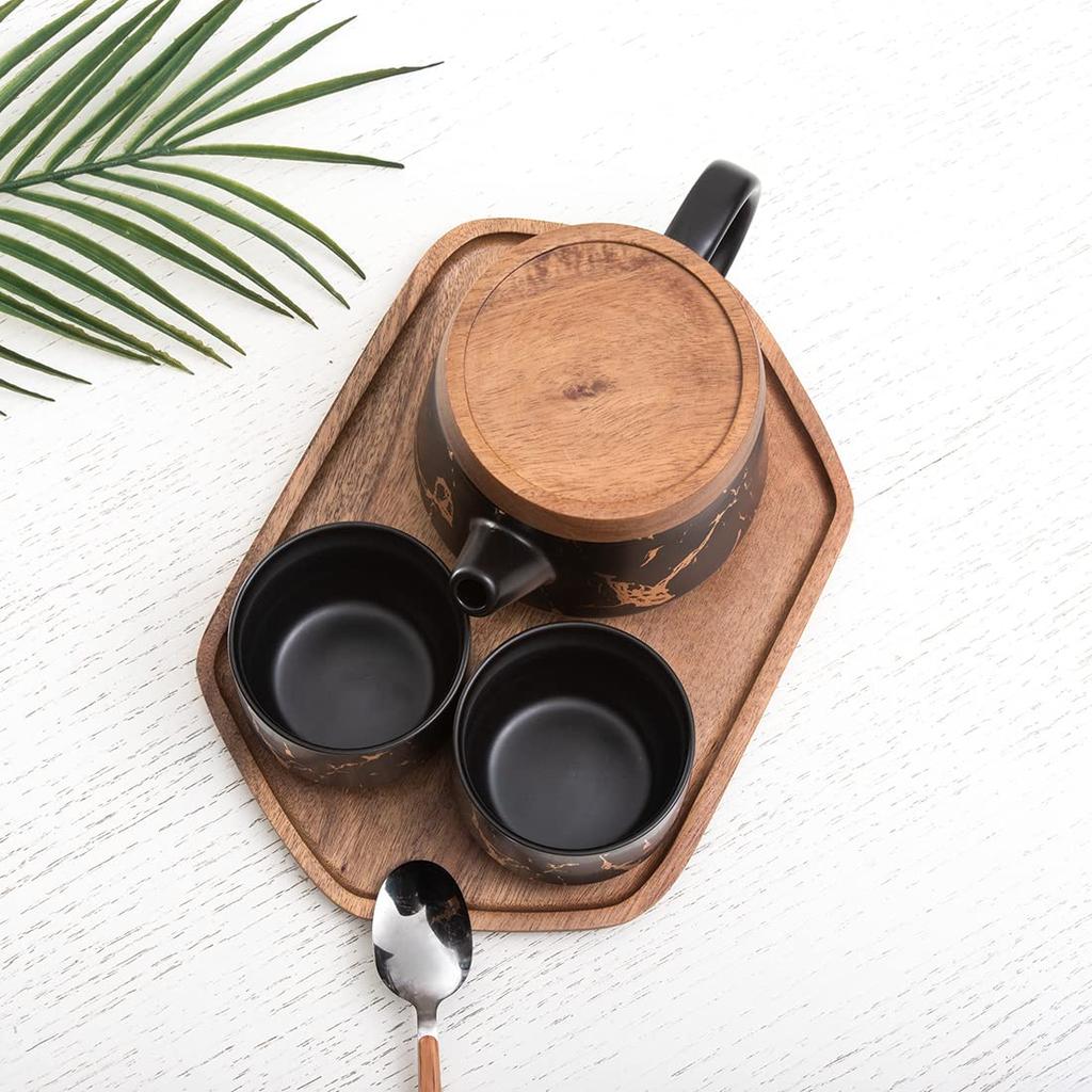 Clapoyis Gift Set: Cute Teapot & Teacup Set of 2