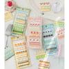 180 Sheets Cartoon Adhesive Note Marking Labels Adhesive Memo Sheets for Journal Notebook Planner Document Organization