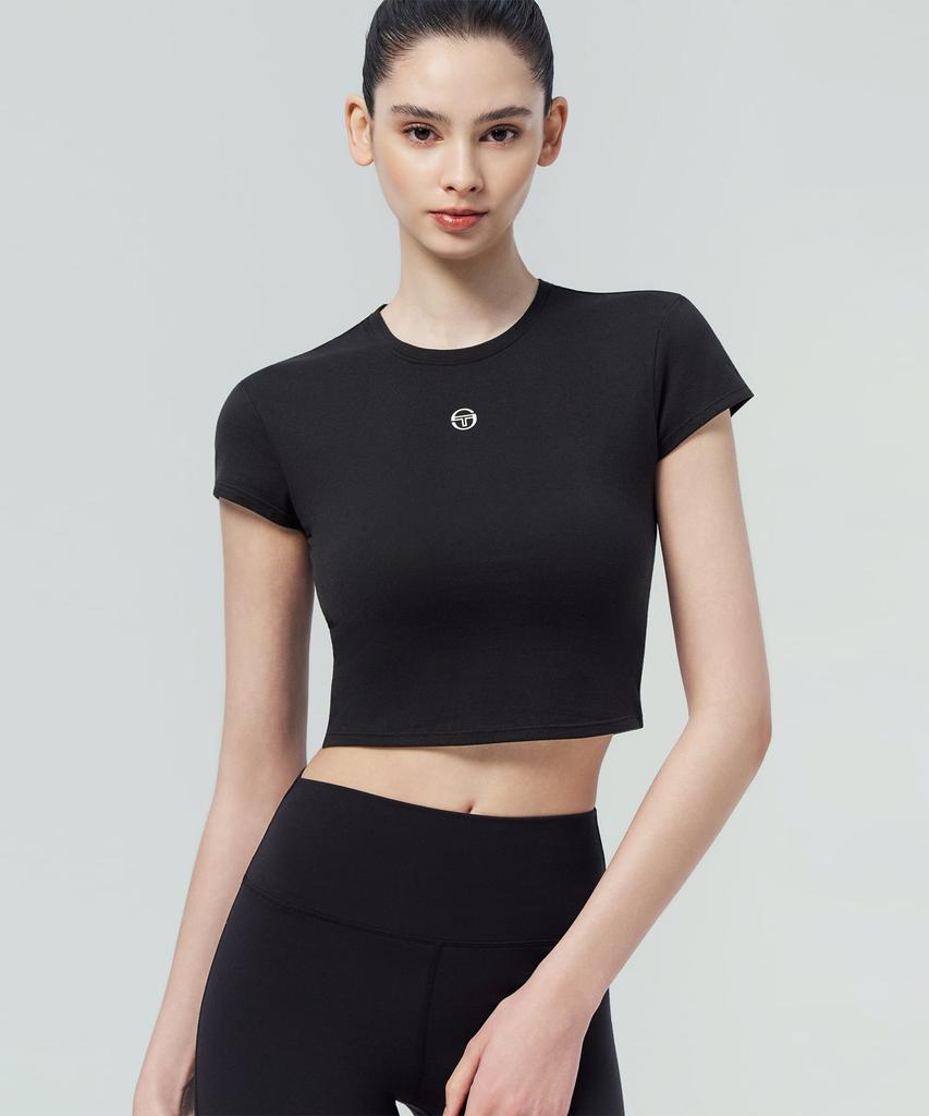 SERGIO TACCHINI W Crop Soft Slim T-Shirt