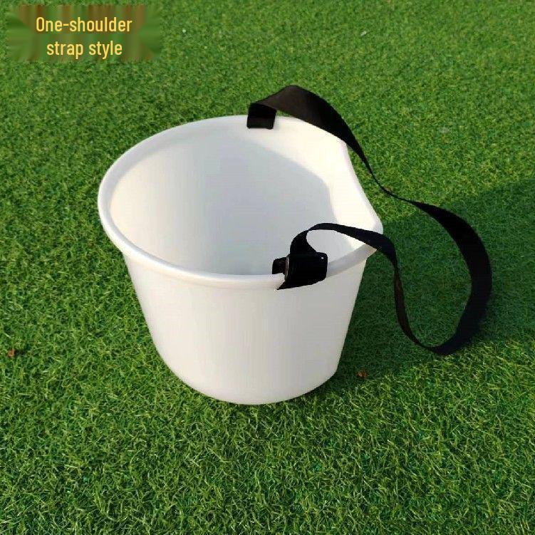 Multi-Purpose Shoulder-Back Bucket for Fruit Picking, Fertilizing, Seeding, and Feeding