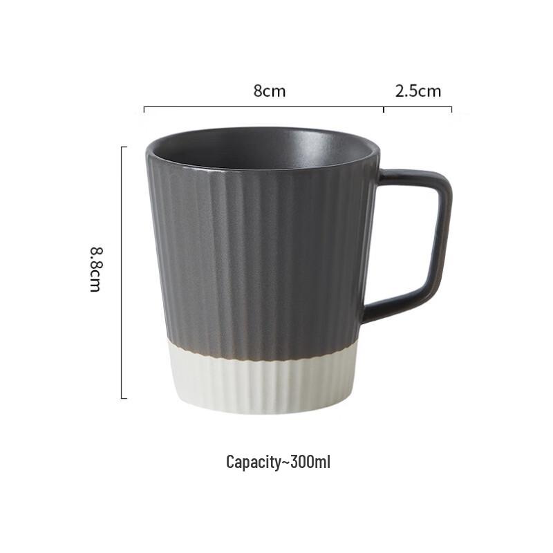 Nordic High-Handle Ceramic Mug
