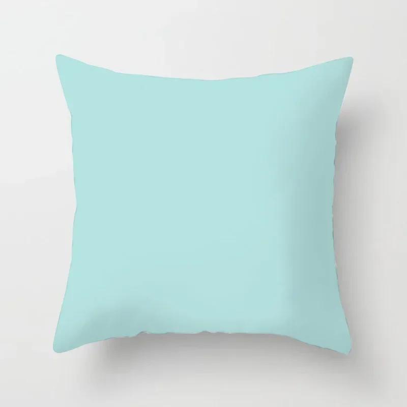 Hot Sale Light Blue Nordic Cushion Covers Modern Geometric Decorative Pillows Cover Sofa Bed Couch Throw Pillows Case Home Decor