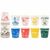 Sunnap Snoopy Paper Cups, 100ml, Disposable Mini Paper Cups, Peanuts, Small Size, 8 Designs, Made In Japan, Pack of 25