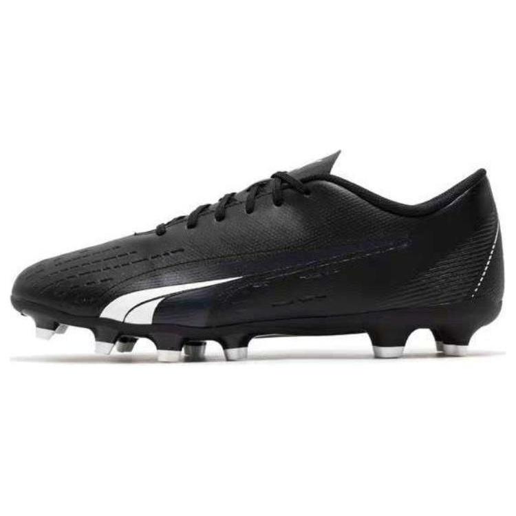 PUMA Ultra Play FG Soccer Cleats Black White Men s 107224-02 EU 41